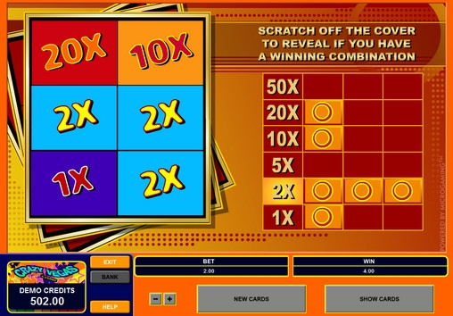 Scratch Card (Скрэтч-карта) из раздела Скрэтч-карты