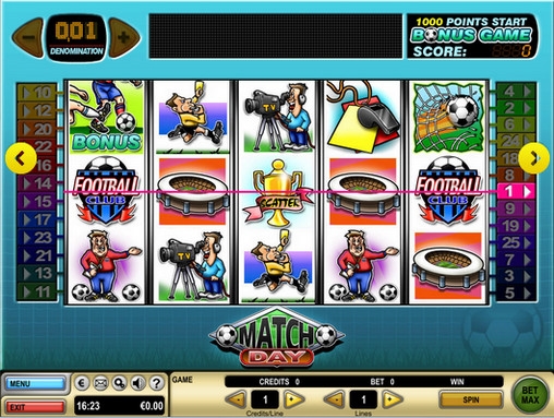 Match Day (День игры) из раздела Игровые автоматы