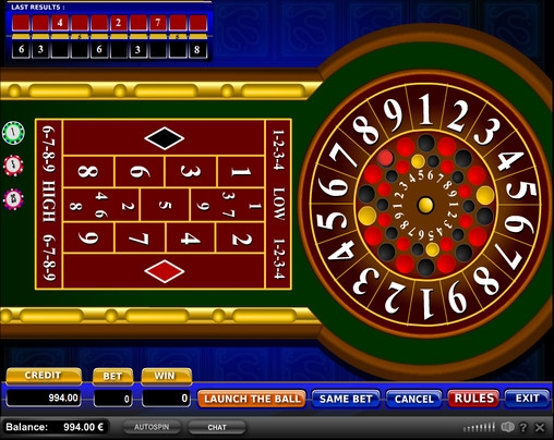 La Boule Roulette (Рулетка буль) из раздела Рулетка