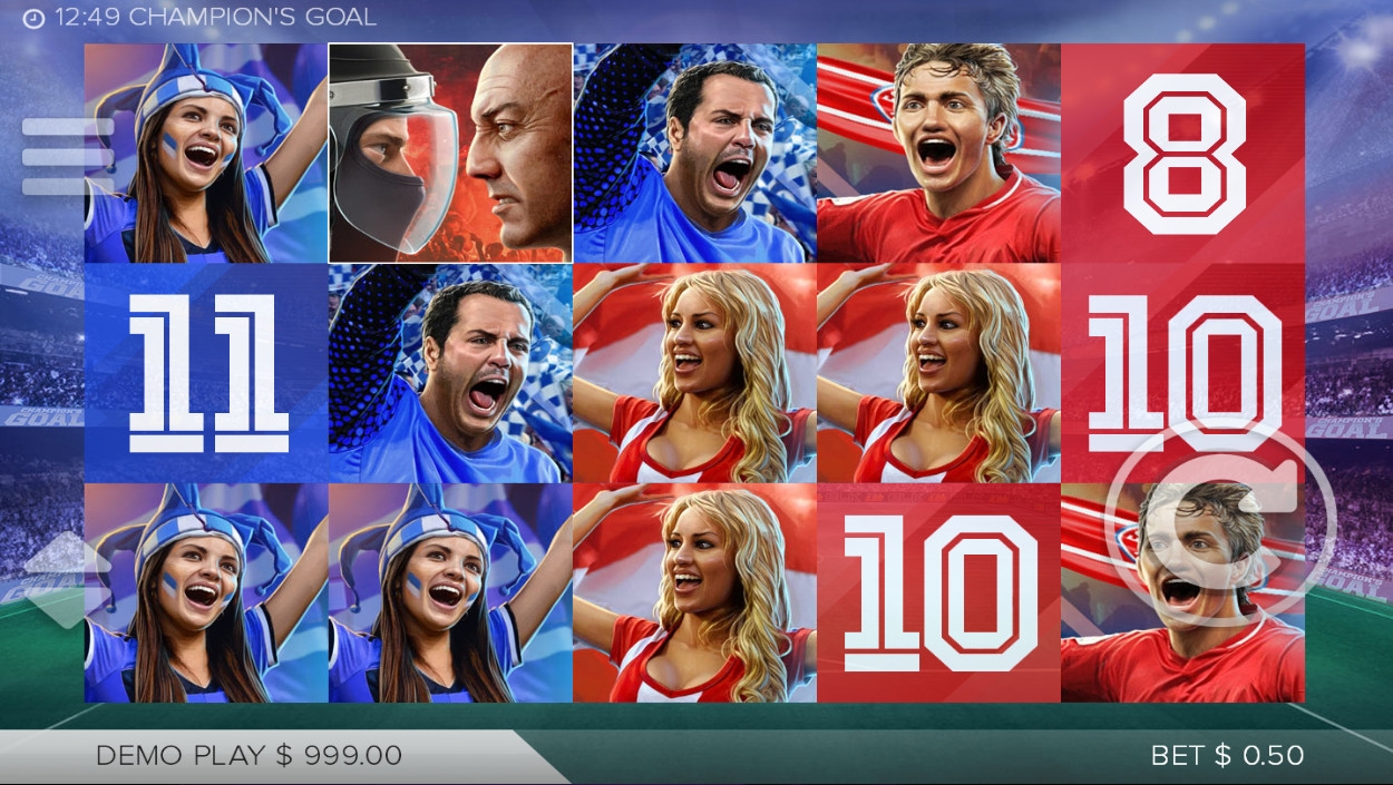 Champion’s Goal (Гол чемпиона) из раздела Игровые автоматы