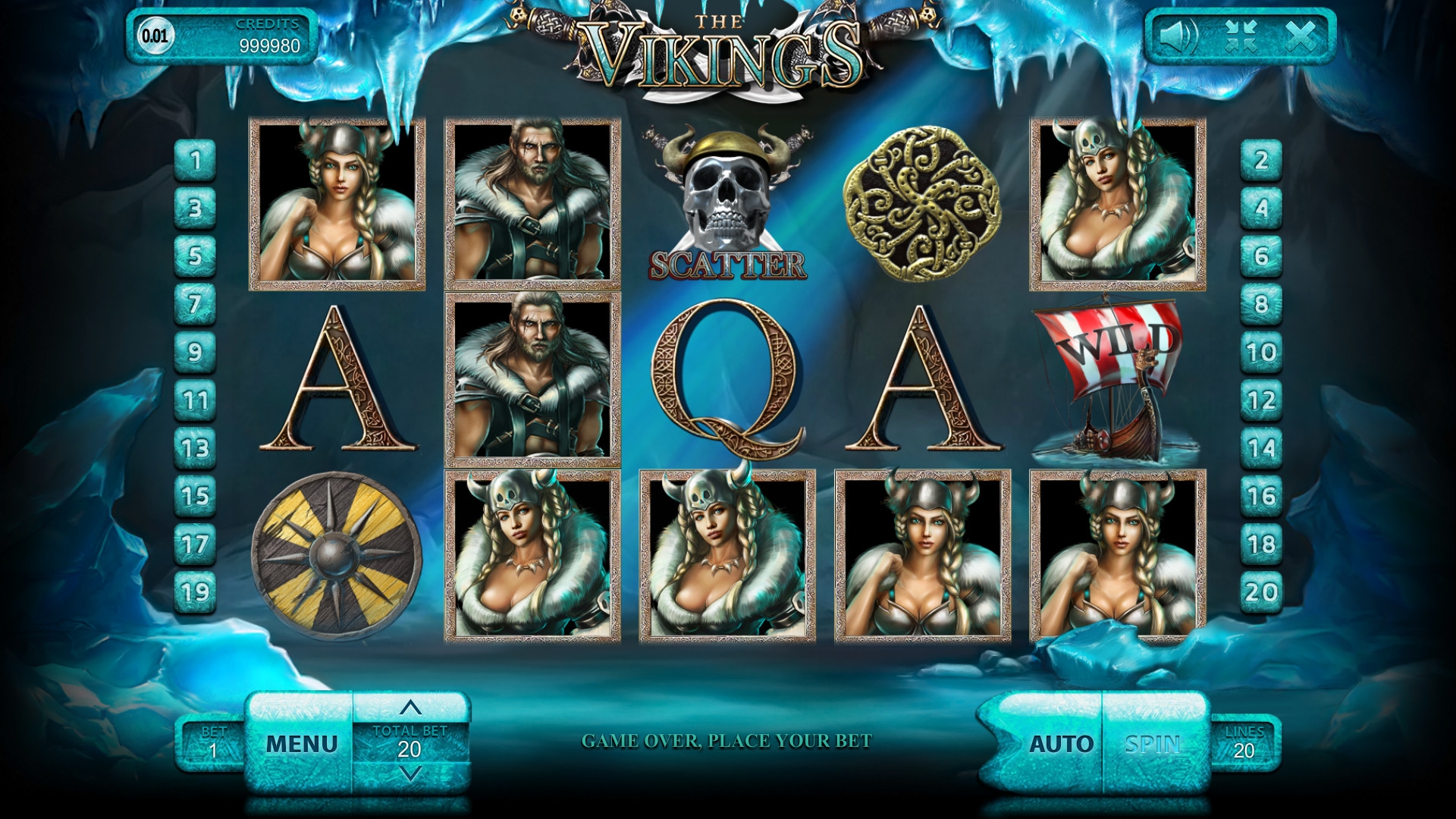 The Vikings (Викинги) из раздела Игровые автоматы