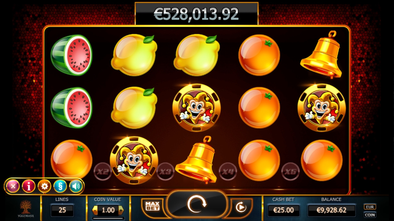 Joker Millions (Миллионы джокера) из раздела Игровые автоматы