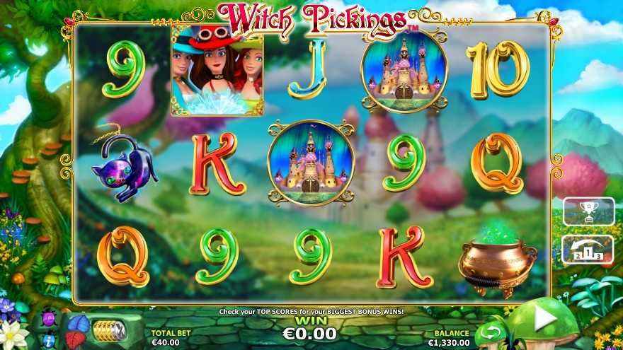 Witch-Pickings (Шабаш ведьм) из раздела Игровые автоматы