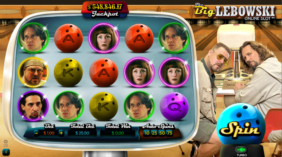 The Big Lebowski (Большой Лебовски) из раздела Игровые автоматы