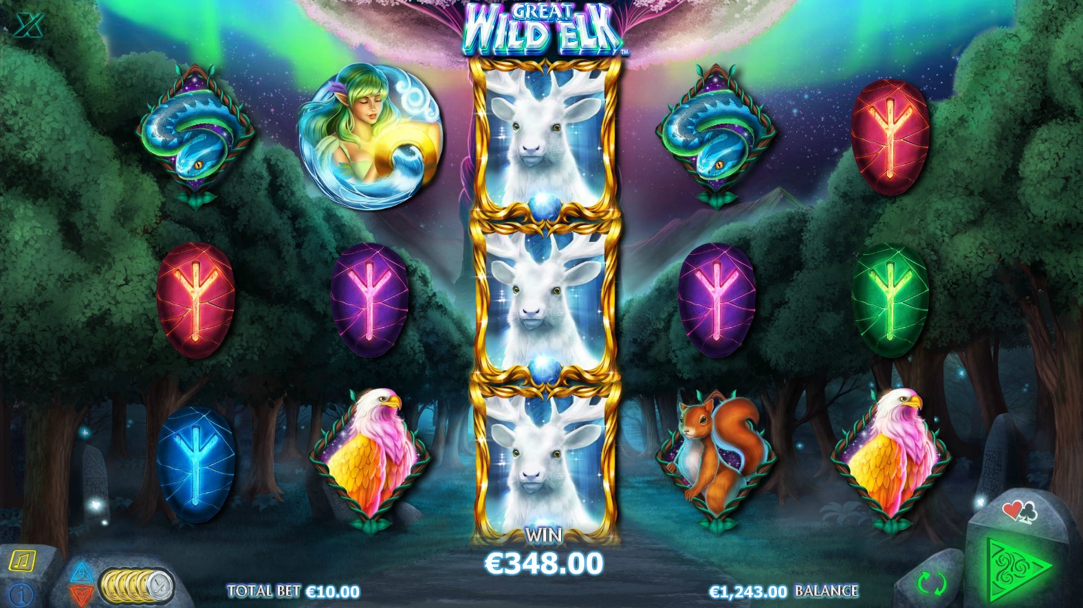 Great Wild Elk (Благородный дикий олень) из раздела Игровые автоматы