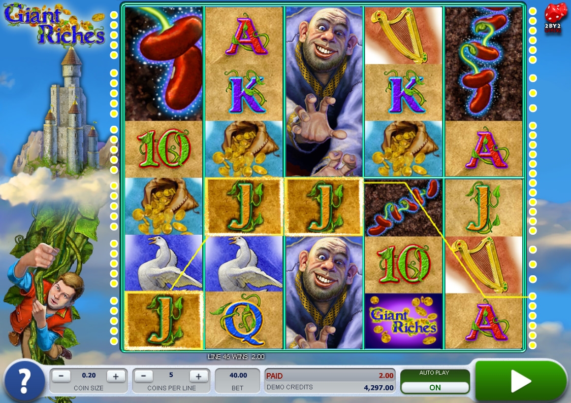 Giant Riches (Богаство великана) из раздела Игровые автоматы