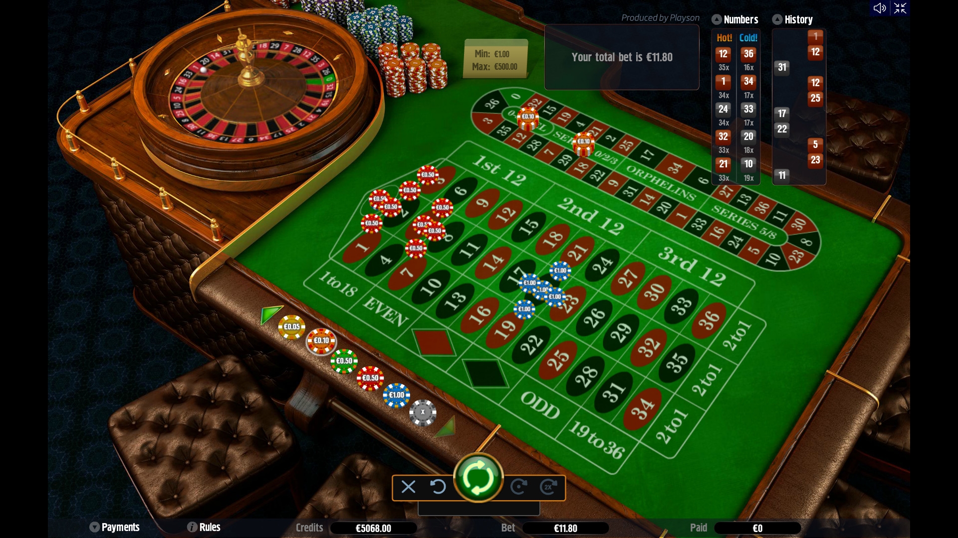 Roulette with Track (Рулетка с треком) из раздела Рулетка