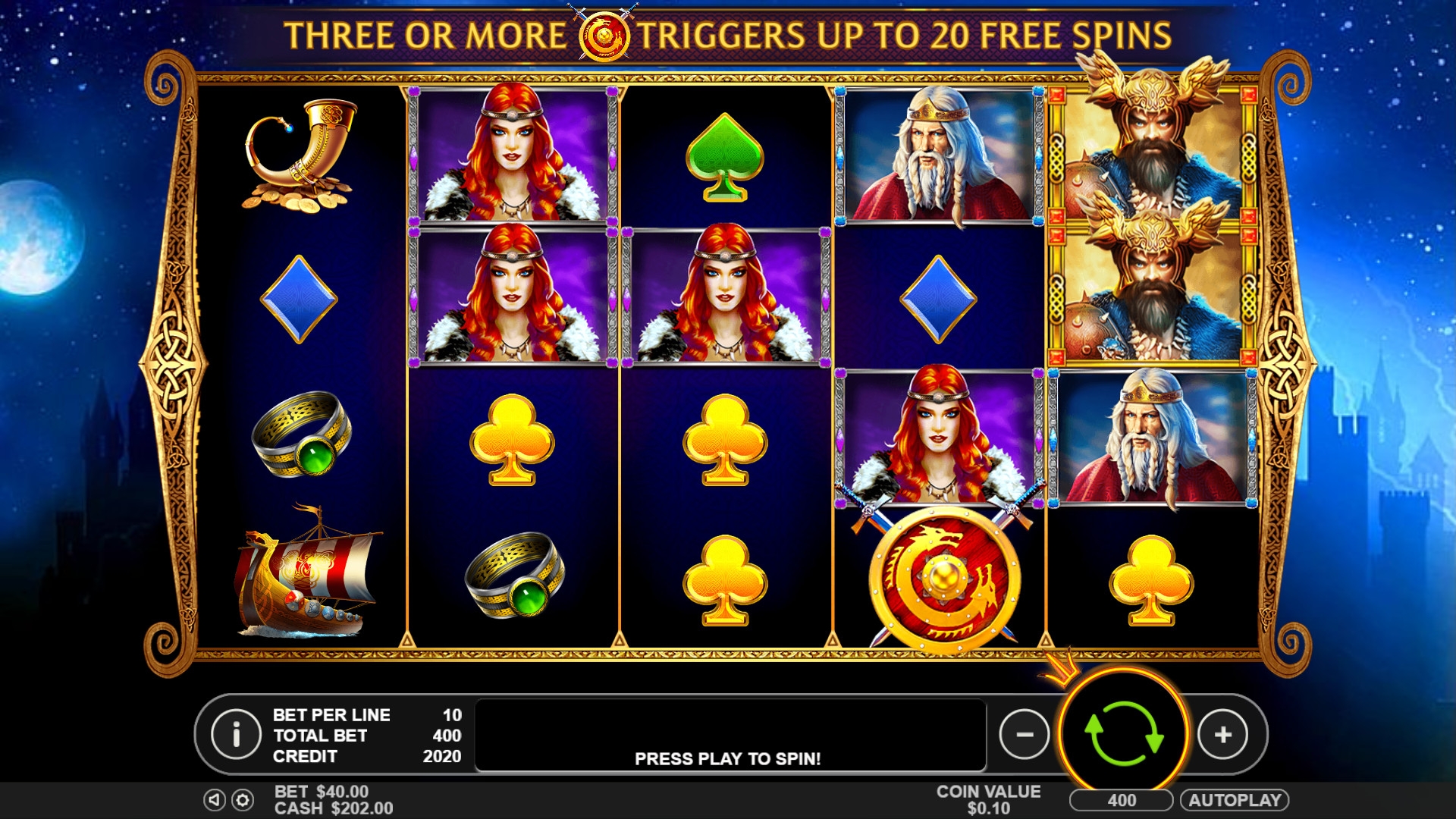 Beowulf (Беовульф) из раздела Игровые автоматы