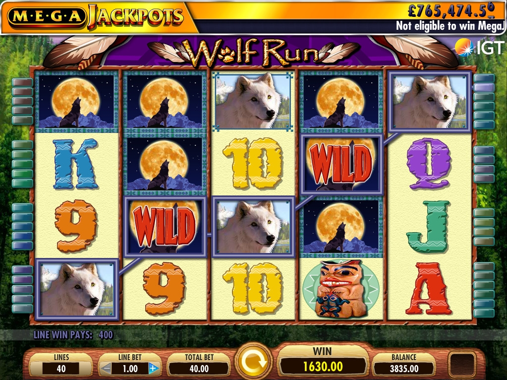 Wolf Run MegaJackpots (Выводок волков: Мега-джекпоты) из раздела Игровые автоматы