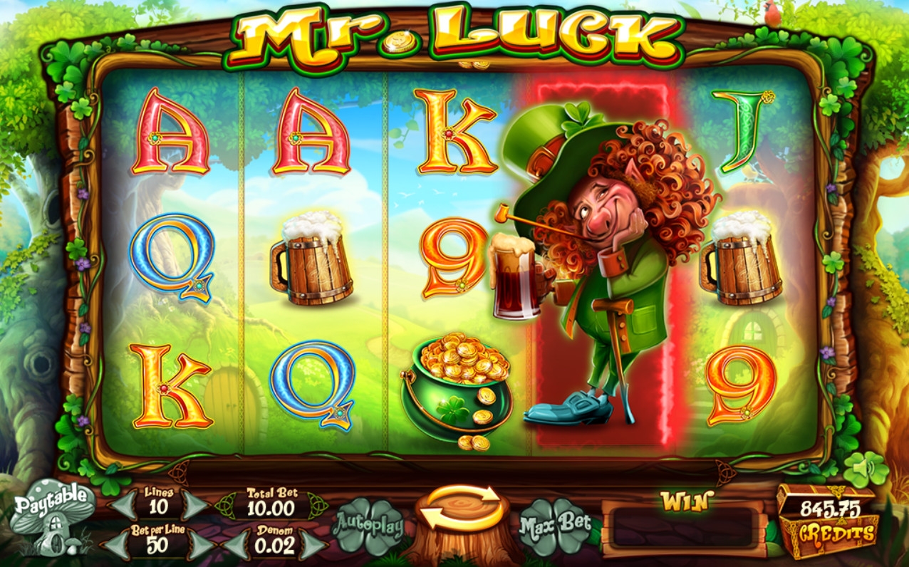 Mr. Luck (Мистер Лак) из раздела Игровые автоматы