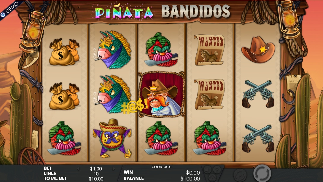 Pinata Bandidos (Бандиты из пиньяты) из раздела Игровые автоматы