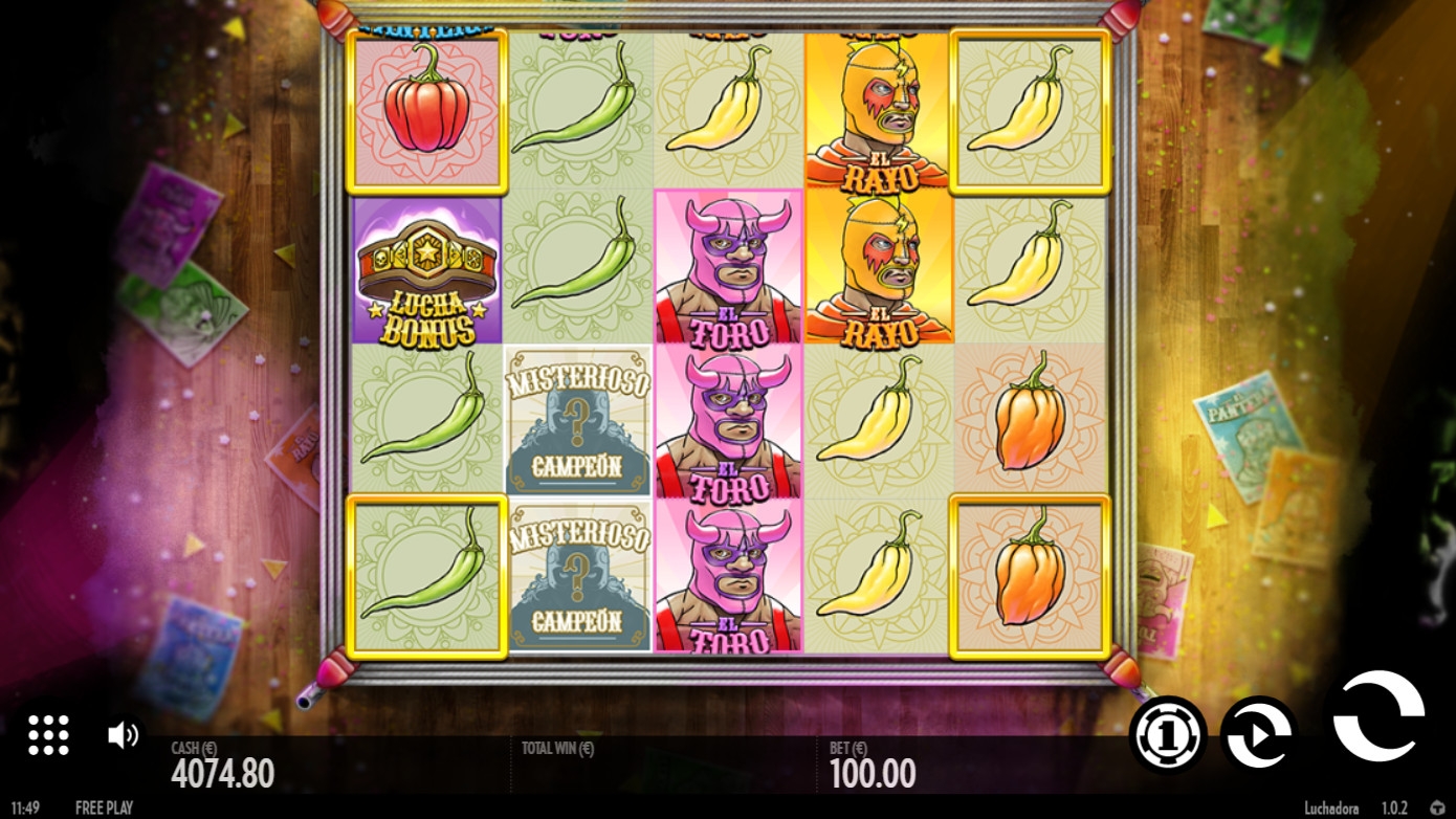 Luchadora (Лучадоры) из раздела Игровые автоматы