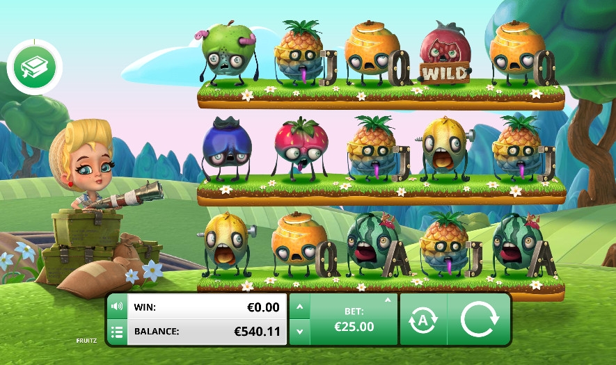 Fruitz (Фрукты-зомби) из раздела Игровые автоматы
