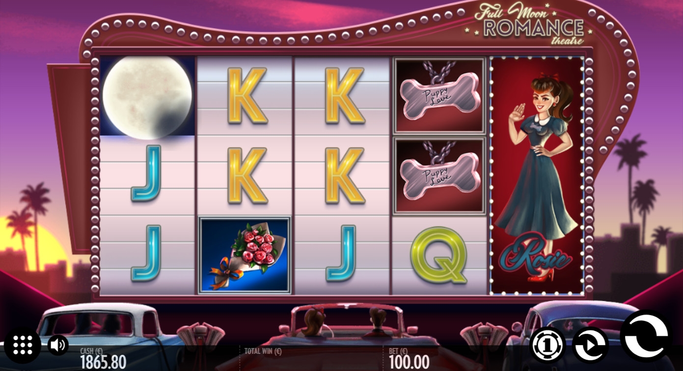 The Full Moon Romance (Роман под полной луной) из раздела Игровые автоматы