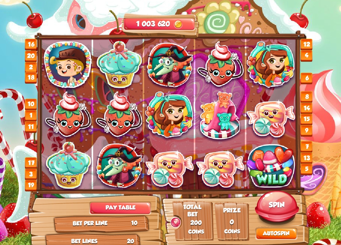 Hansel and Gretel (Гензель и Гретель) из раздела Игровые автоматы