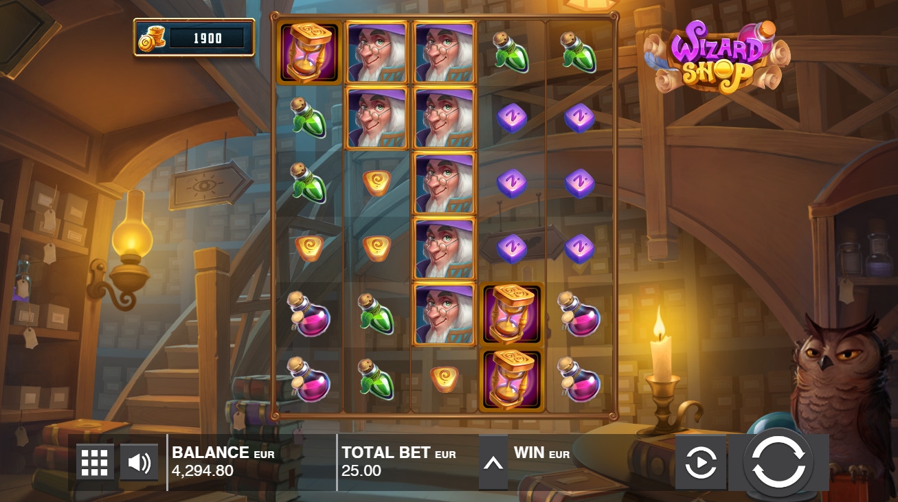 Wizard Shop (Лавка чародея) из раздела Игровые автоматы