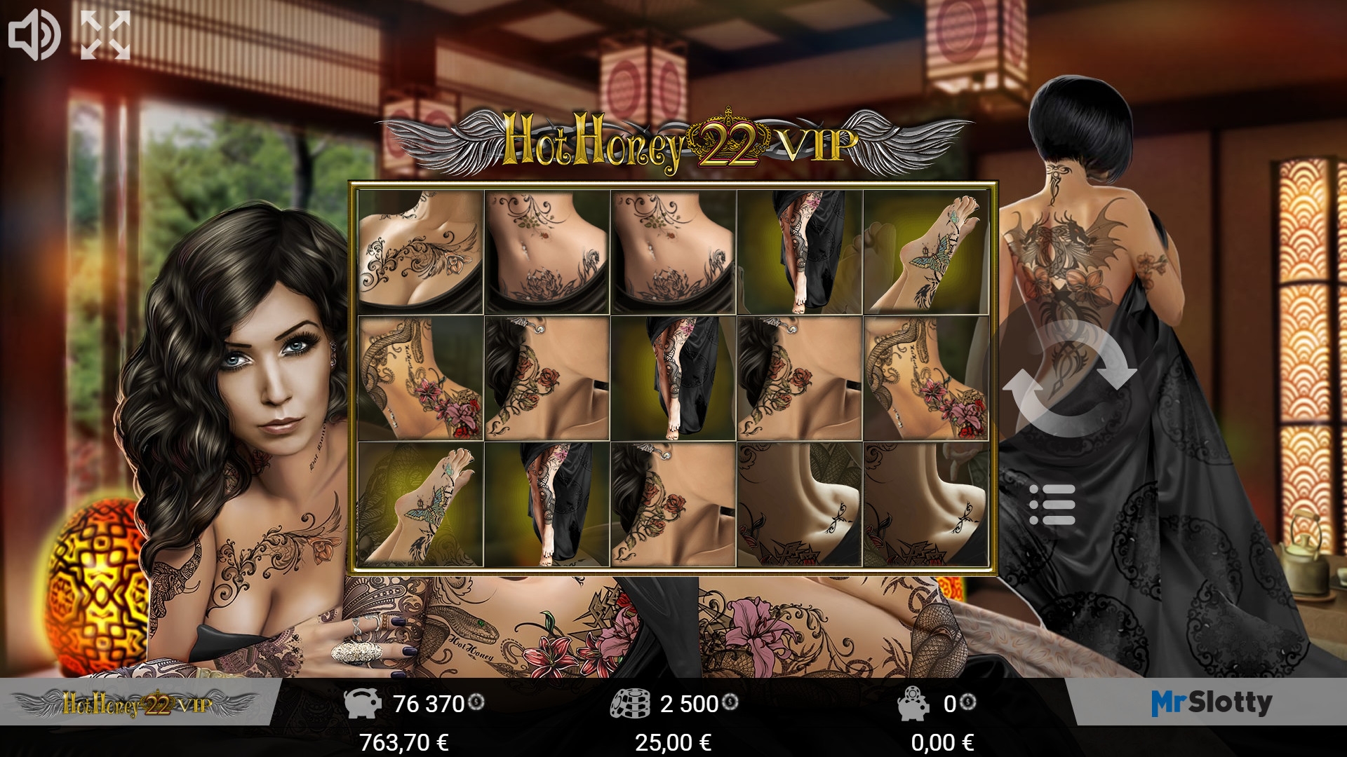 Hot Honey 22 VIP (Страстная милашка 22 ВИП) из раздела Игровые автоматы