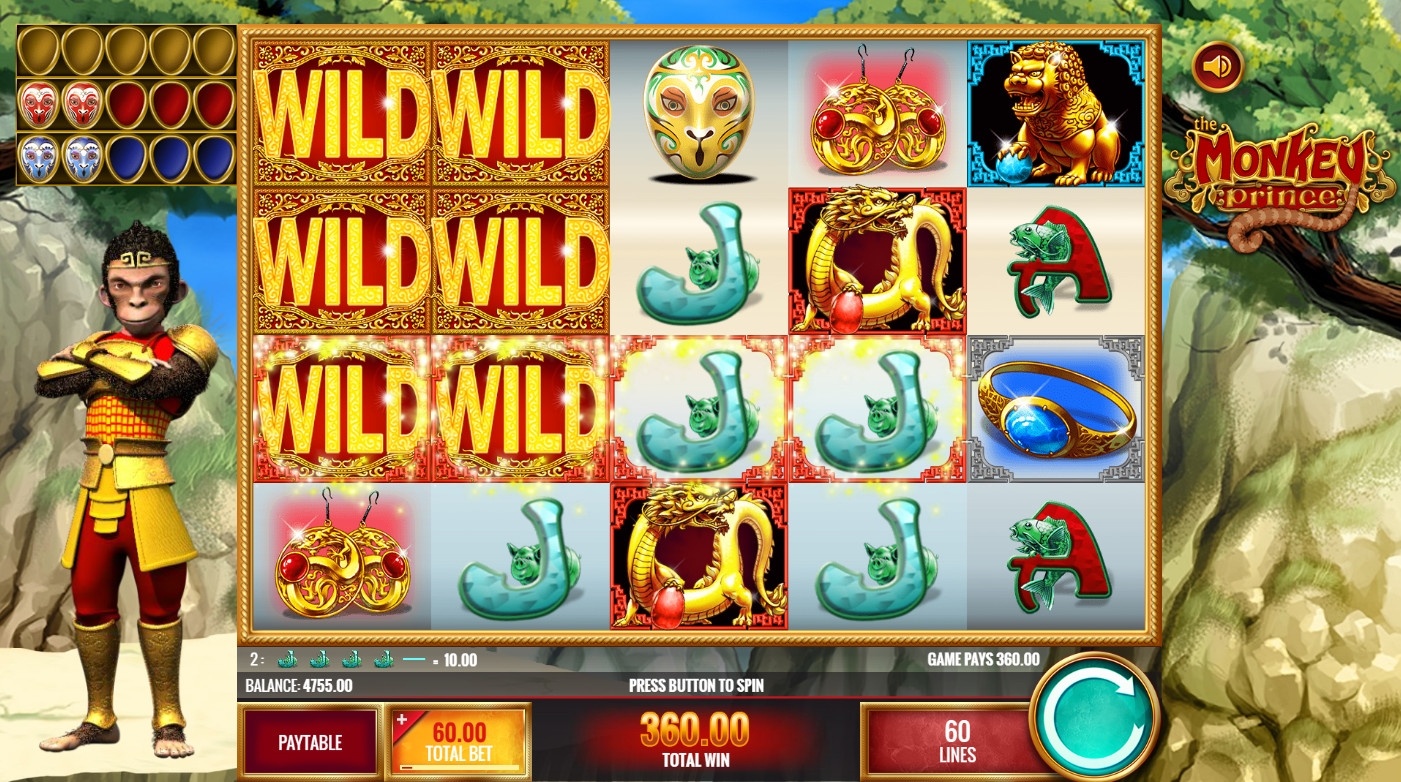 The Monkey Prince (Принц Обезьян) из раздела Игровые автоматы