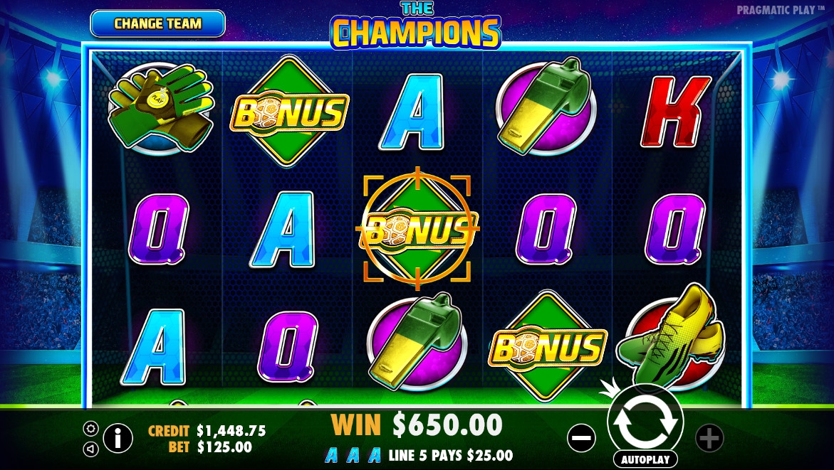 The Champions (Чемпионы) из раздела Игровые автоматы