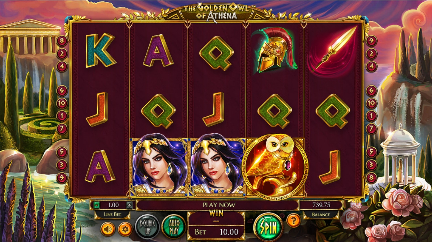 The Golden Owl of Athena (Золотая сова Афины) из раздела Игровые автоматы