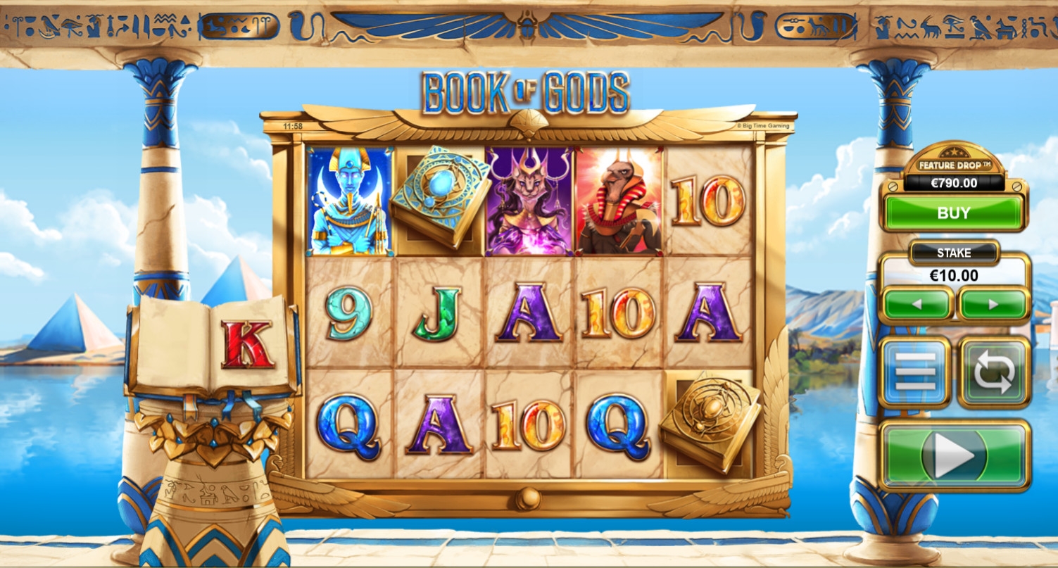 Book of Gods (Книга богов) из раздела Игровые автоматы