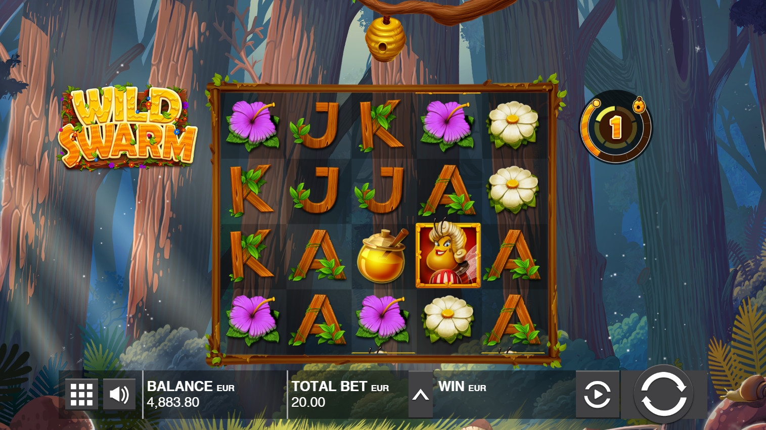 Wild Swarm (Дикий рой) из раздела Игровые автоматы