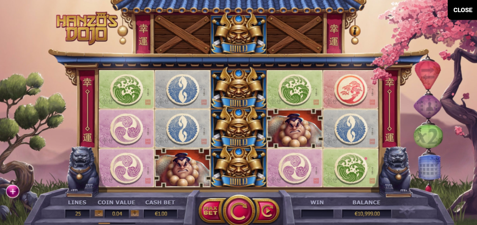 Hanzo’s Dojo (Додзё Хандзо) из раздела Игровые автоматы