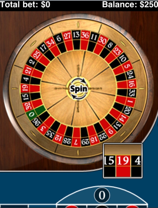 Mobile Roulette (Мобильная рулетка) из раздела Игры для мобильных